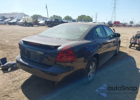 2008 Pontiac Grand Prix из США, поврежденный, VIN 2G2WP552281188666